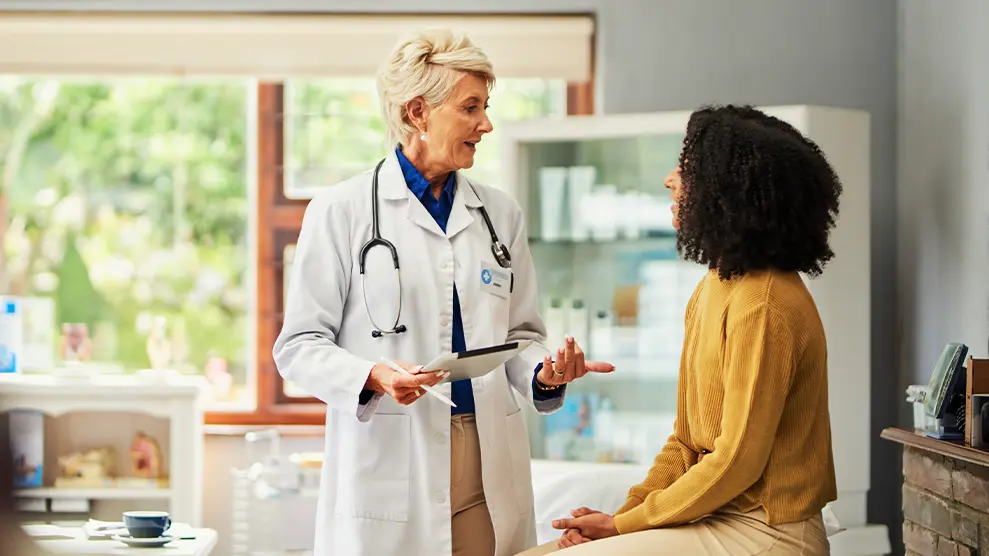 std test and family planning near syracuse ny compassionate family medicine doctor talking with patient